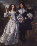 Bartholomeus van der Helst Portrat eines Patrizierpaares painting